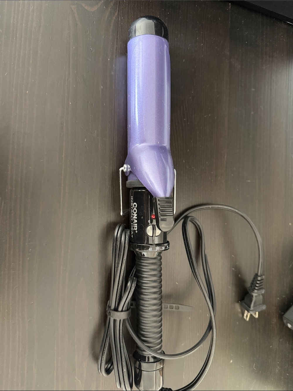Conair Purple Curling Iron - 1.5” barrel
